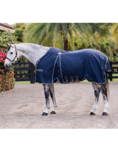 Chemise Horseware Rambo Stable sheet optimo marine 2