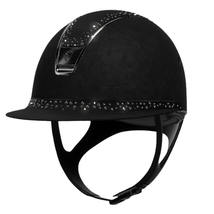 Casque Samshield 2.0 Miss Shield Premium Modèle 74 NOIR