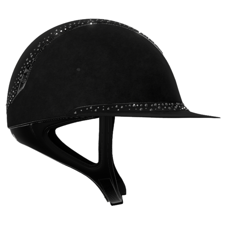 Casque Samshield 2.0 Miss Shield Premium Modèle 74 NOIR