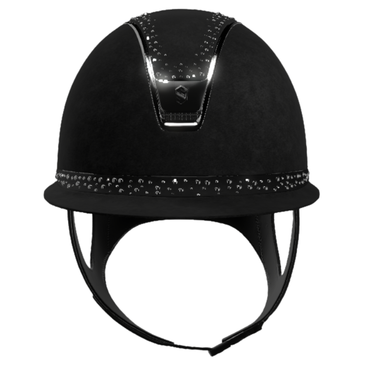 Casque Samshield 2.0 Miss Shield Premium Modèle 74 NOIR