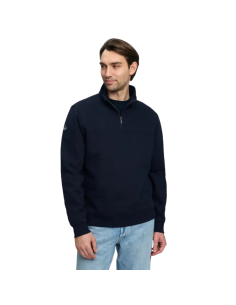 Pull LeMieux Col Zippé Homme MARINE