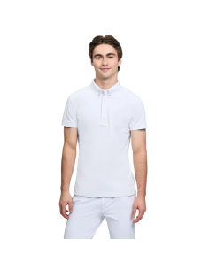 Polo De Concours LeMieux Manches Courtes Homme BLANC