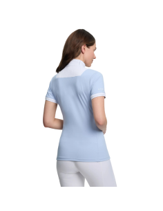Polo De Concours LeMieux Sofia Plissé Manches Courtes Femme MIST 2