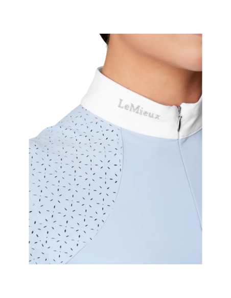Polo de Concours LeMieux Olivia Manches Courtes MIST