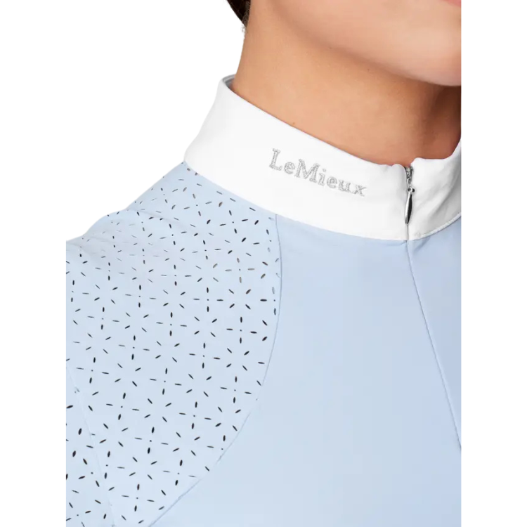 Polo de Concours LeMieux Olivia Manches Courtes MIST