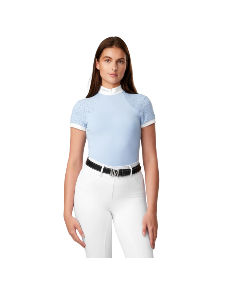 Polo de Concours LeMieux Olivia Manches Courtes MIST