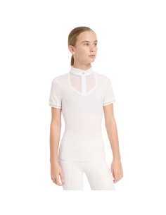 Polo De Concours LeMieux Belle Manches Courtes Fille MARINE 2