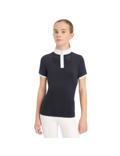 Polo De Concours LeMieux Belle Manches Courtes Fille MARINE