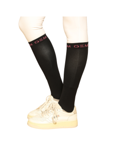 Chaussettes GEM Love NOIR 2