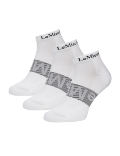 Chaussettes De Sport LeMieux Lot de 3 Paires NOIR 2