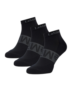 Chaussettes De Sport LeMieux Lot de 3 Paires NOIR