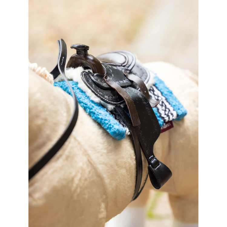 Tapis Pour Poney Jouet LeMieux Western AZURE