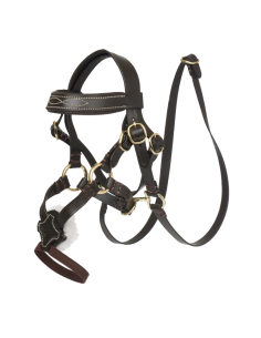 Bridon Pour Poney Jouet LeMieux Muserolle Croisée NOIR 2