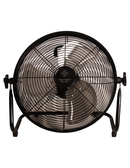 Ventilateur Grooming Deluxe Sans Fil Avec Batterie Et Chargeur NOIR