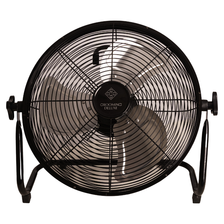 Ventilateur Grooming Deluxe Sans Fil Avec Batterie Et Chargeur NOIR