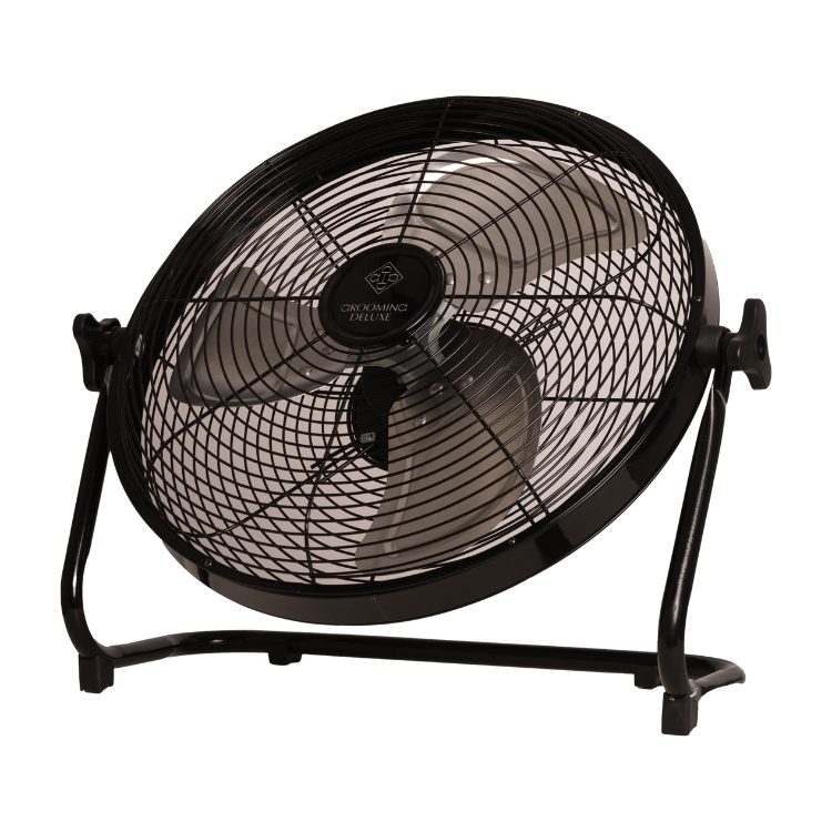 Ventilateur Grooming Deluxe Sans Fil Avec Batterie Et Chargeur NOIR
