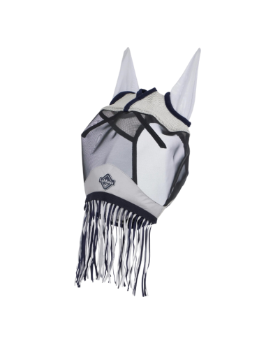 Masque Anti-Mouches LeMieux A Franges BLANC/MARINE