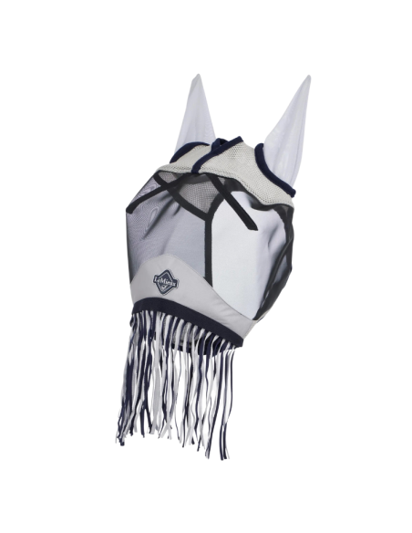 Masque Anti-Mouches LeMieux A Franges BLANC/MARINE