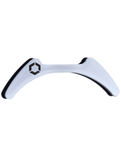 Flex On Sticker for Green Composite Silver & Gold Stirrups