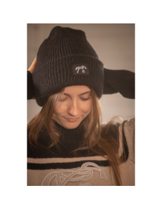 Bonnet Pénélope Solena NOIR 2