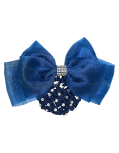 Imperial Riding Fishnet Hair Clip with Rhinestones 2