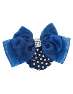 Imperial Riding Fishnet Hair Clip with Pearls 2