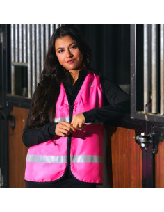 Gilet Impérial Riding Réfléchissant ROSE 2