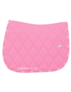 Tapis De Selle GEM Love Obstacle ROSE PAILLETTE