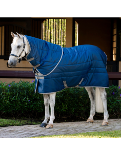 Couverture D'écurie Horseware Amigo Ripstop 550gr MARINE/GRIS ORAGE/ARGENT