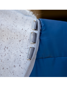 Couverture D'écurie Horseware Amigo Ripstop 550gr MARINE/GRIS ORAGE/ARGENT 2