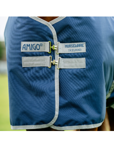 Couverture D'extérieur Horseware Amigo 50gr MARINE/GRIS ORAGE/ARGENT 2