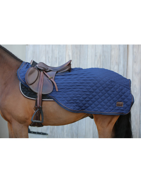 Couvre-reins Kentucky marine