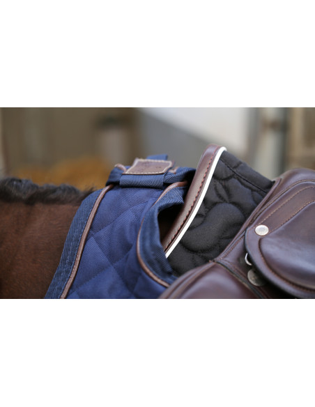 Couvre-reins Kentucky marine