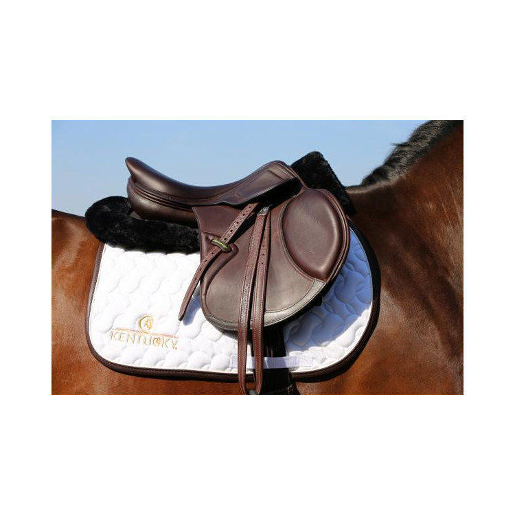 Tapis de selle Kentucky Absorb blanc