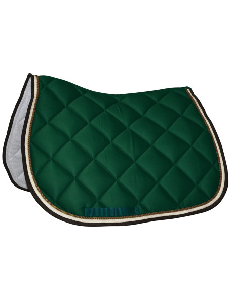 Tapis de selle Privilège Equitation Del Mar vert/or/noir