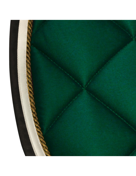 Tapis de selle Privilège Equitation Del Mar vert/or/noir