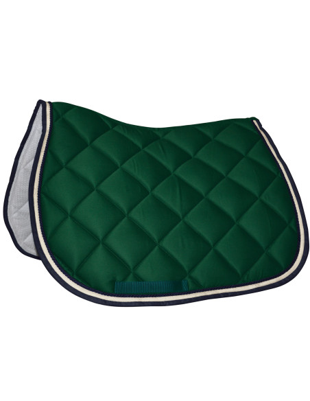 Tapis de selle Privilège Equitation Del Mar vert/crème/marine
