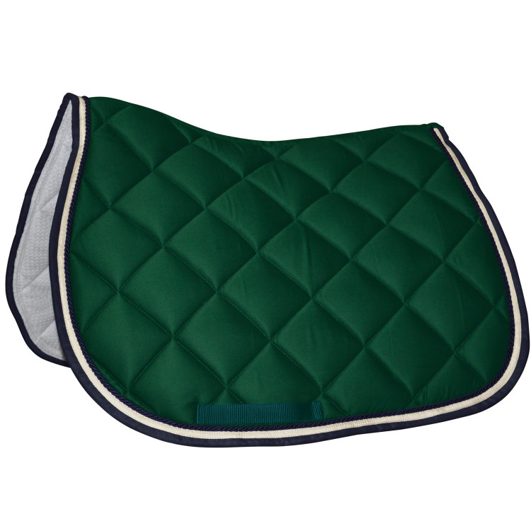 Tapis de selle Privilège Equitation Del Mar vert/crème/marine
