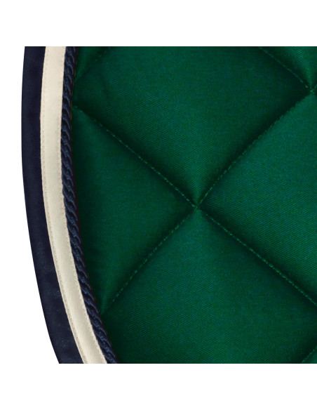 Tapis de selle Privilège Equitation Del Mar vert/crème/marine