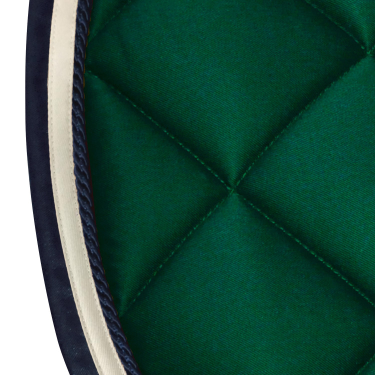 Tapis de selle Privilège Equitation Del Mar vert/crème/marine