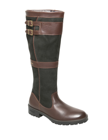 Bottes Dubarry Longford noir/marron