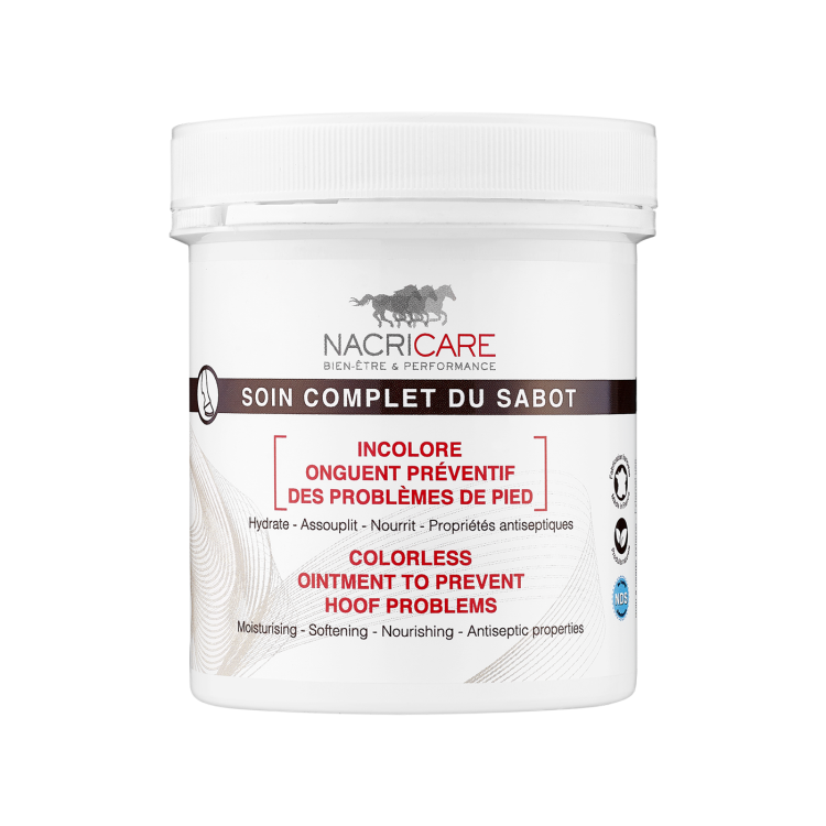 Graisse à pied Nacricare Soin Complet Incolore 250ml