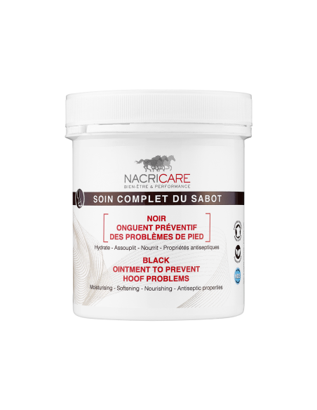 Graisse à pied Nacricare Soin Complet Noir 250ml