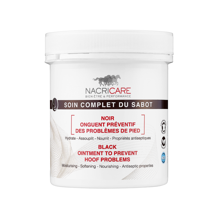 Graisse à pied Nacricare Soin Complet Noir 250ml