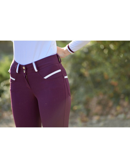 Pantalon Pénélope Fun Pushup Enfant prune