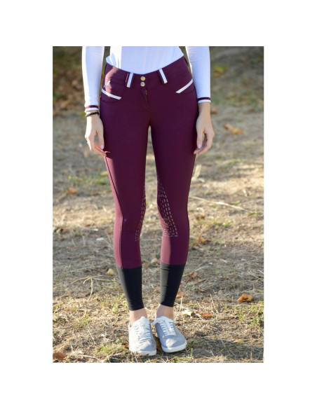 Pantalon Pénélope Fun Pushup Enfant prune