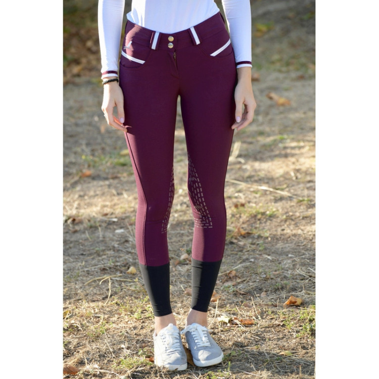 Pantalon Pénélope Fun Pushup Enfant prune