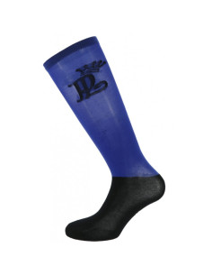 Chaussettes Pénélope Concours bleu roi