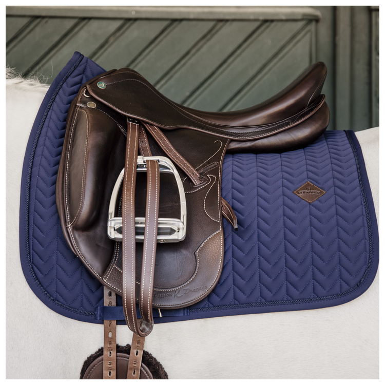 Tapis Kentucky Fishbone Dressage marine