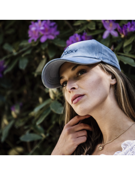 Casquette Kentucky Velvet bleu clair